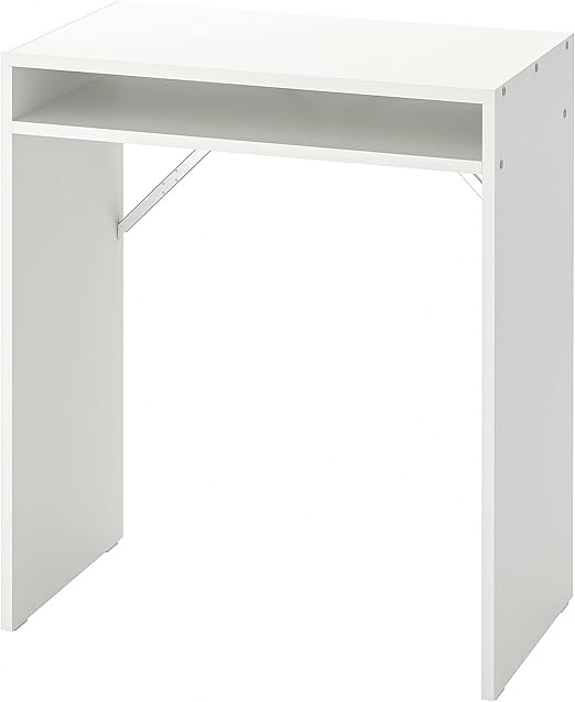 Amazon.com: Ikea TORALD desk with shelf unit, 65x40 cm, white : Home ...