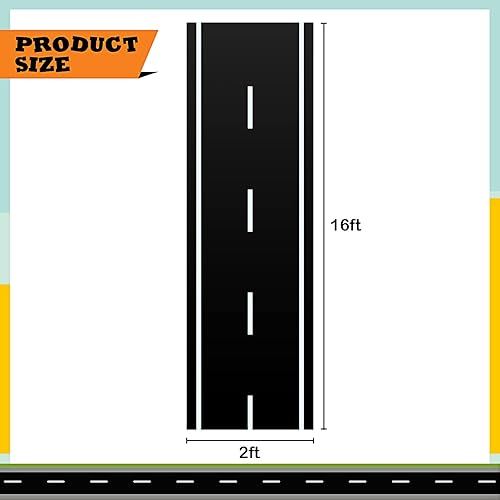 Miniatura 2 de Remagr Alfombra de corredor negra para decoración de fiesta, camino de mesa largo de carreras, mantel largo para automóvil, suministros de fiesta de