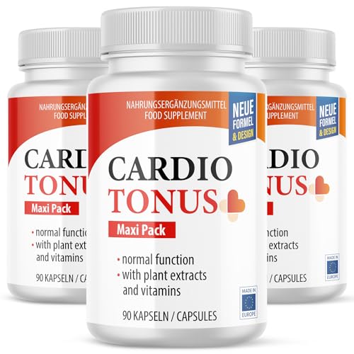 Cardiotonus Kapseln - Qualität für Männer und Frauen - 90 Kapseln Maxipack (3)
