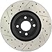 StopTech 127.04004L Sport Drilled/Slotted Brake Rotor (Front Left), 1 Pack