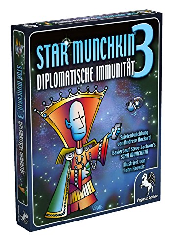 Preisvergleich Produktbild Pegasus Spiele 17166G - Star Munchkin 3, Diplomatische Immunität