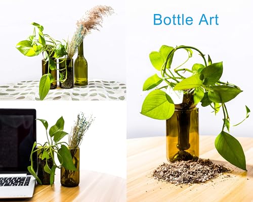 image for Glass Bottle Cutter, Upgraded Bottle Cutting Tool Kit, DIY Machine for