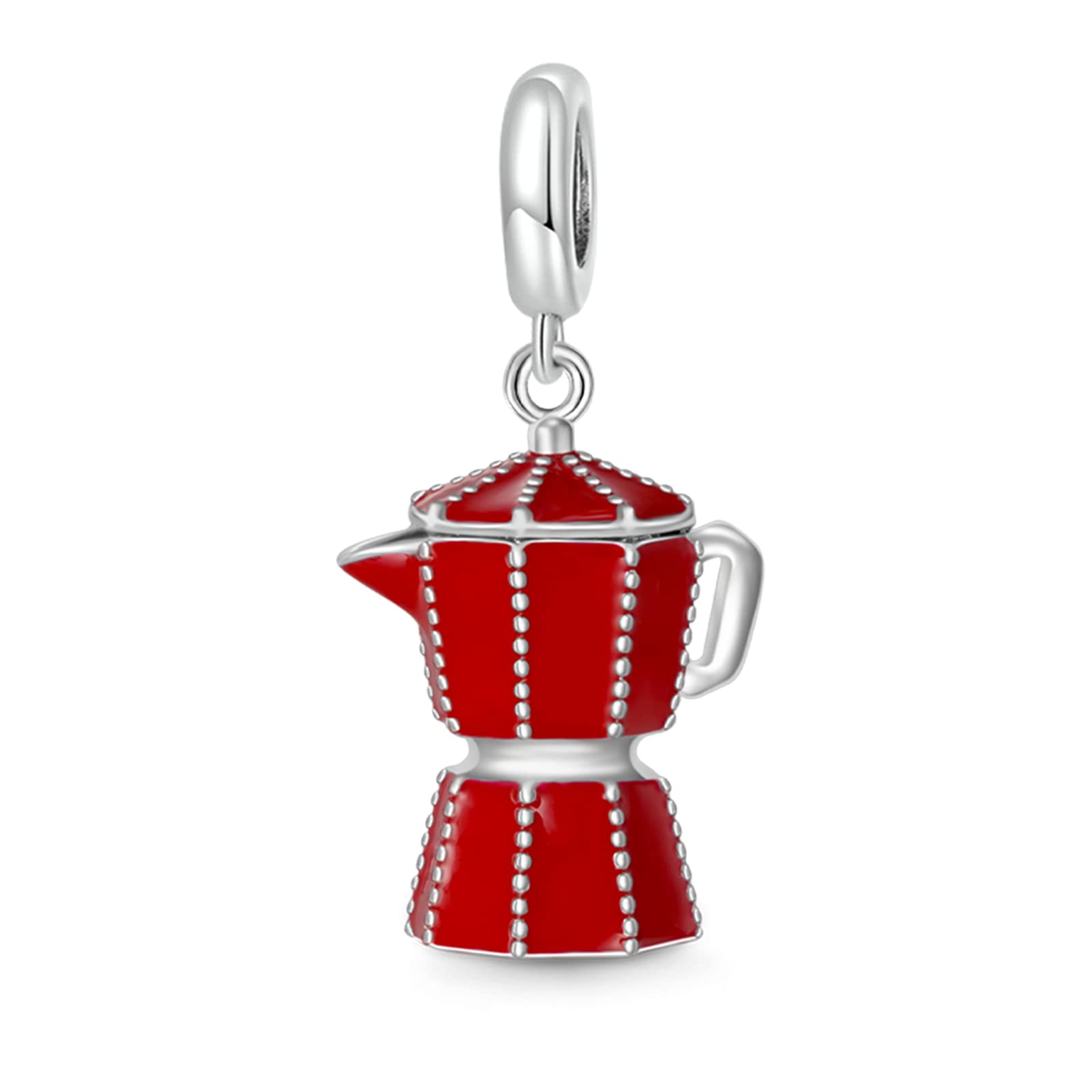 GNOCE Beverage &amp; Food Charm Beads Fit Charm Bracelet Necklace for Women