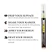 Pyrography Marker Wood Burning Pen for DIY Wood Painting, Replace Wood Burning Iron Tool, Easy and Safe (1 Piece)