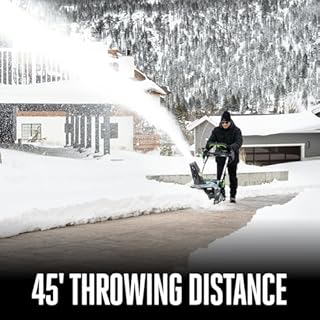 EGO Power+ 21" Electric Snow Blower, Cordless Auger-Propelled, Includes (2) 56 V 7.5Ah Batteries and Dual Port Charger - SNT2125AP