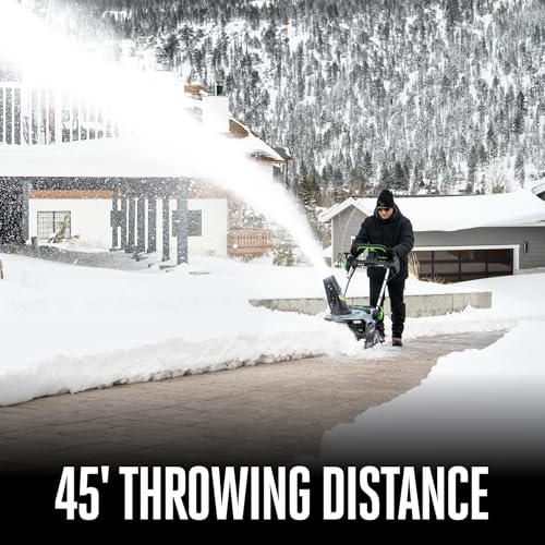 Image of EGO Power+ 21 inch Electric Snow Blower, Cordless Auger-Propelled, Includes (2) 56 V 7.5Ah Batteries and Dual Port Charger - SNT2125AP