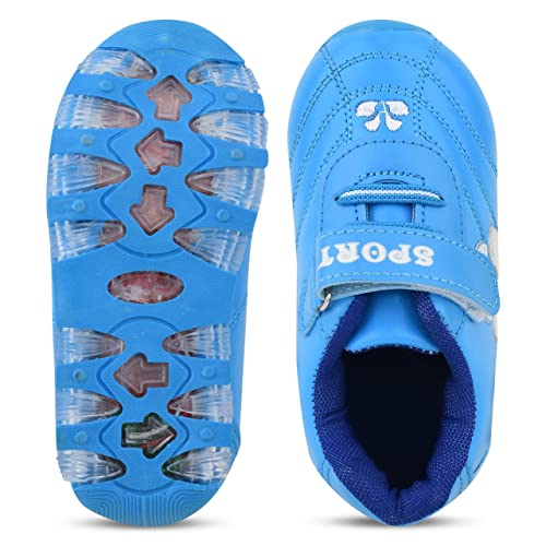 Image of Led Sports Shoes for 2 to 5 Year Girl and Boy ||Unisex- Child Sports Shoe || Running, Walking, Gaming, or Occasionally wear|| Toothless and Royal Look for Kids