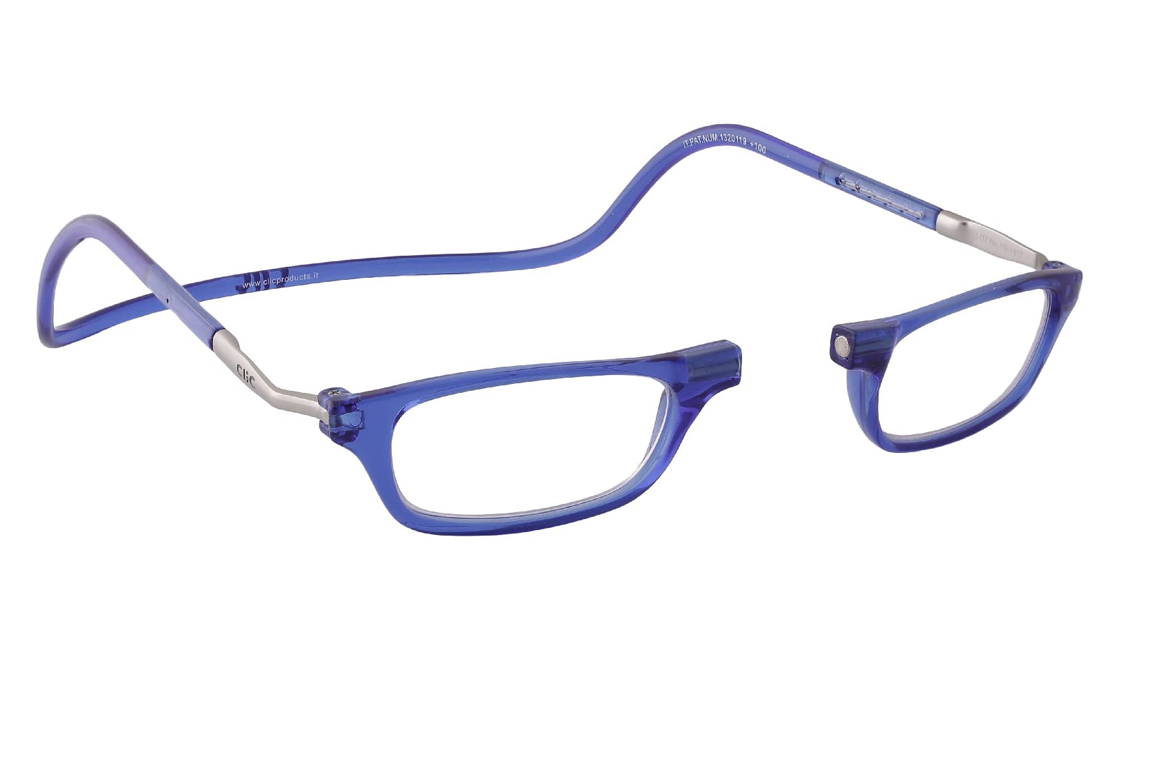 CliC Eyewear Gafas de lectura para hombre XL | Gafas de lectura con imán | Gafas de lectura en policarbonato | Gafas de presbicia flexibles