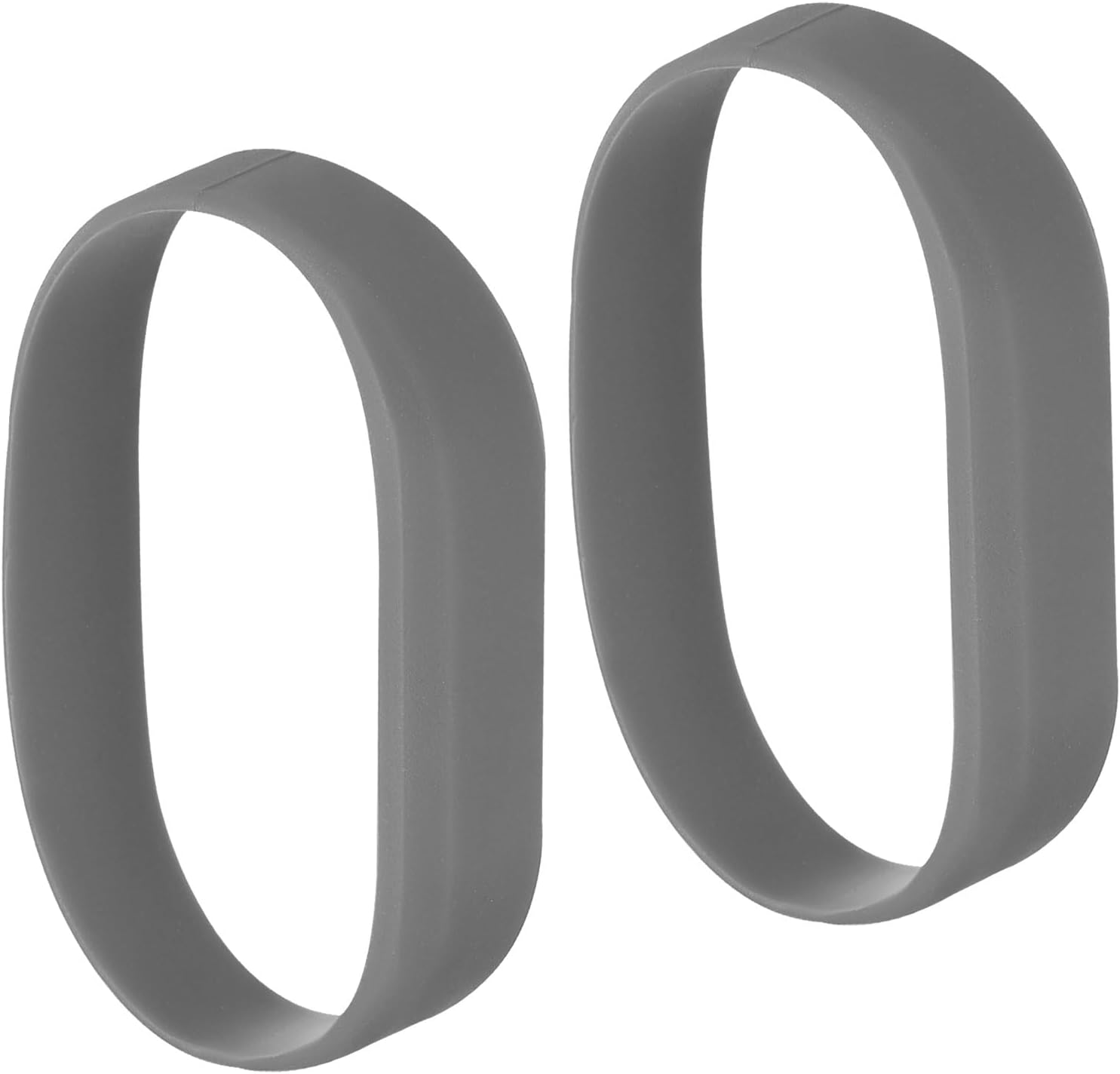 Haarelastieken set rubber zwart