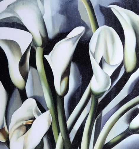 Tamara De Lempicka Calla Lillies impression sur toile haut de gamme 40x40