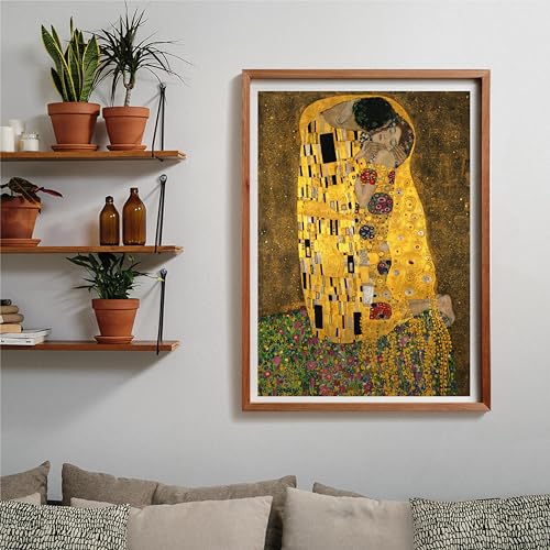 Clementoni Museum Collection - Klimt Der Kuss Puzzle - 1000 Teile – Ansicht 6