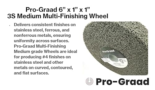 Image of Multi-Finishing Wheel 6 inch x 1 inch x 1 inch, 3S Medium, 71163
