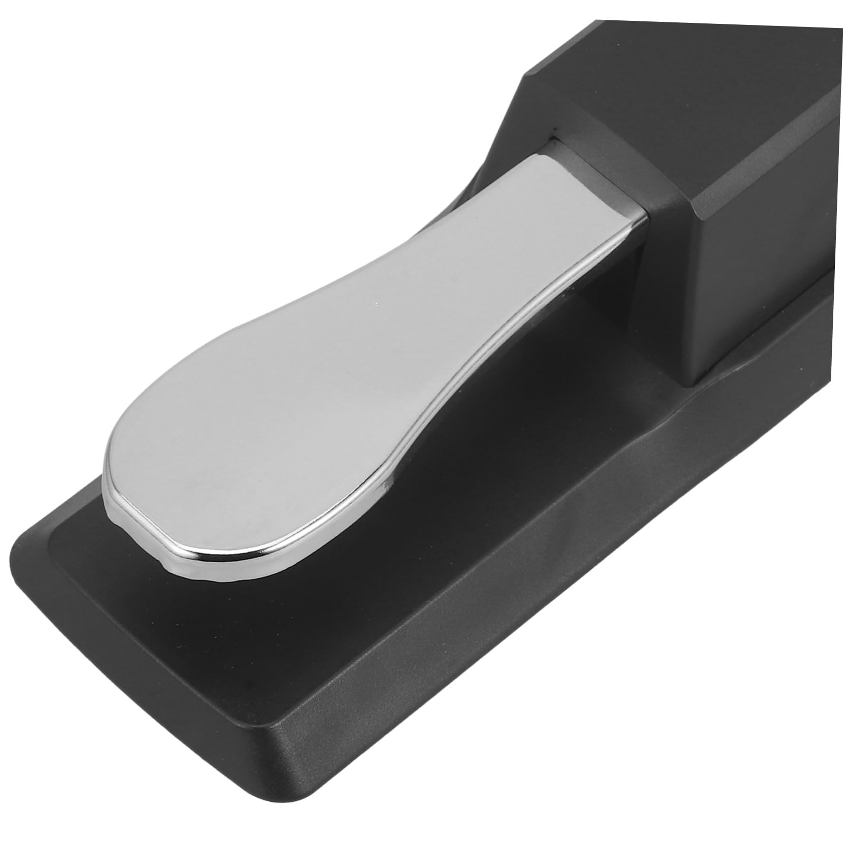 Pedal de Sostenido para Piano Eléctrico Resistente Antideslizante Efecto Prolongado para Estudio y Práctica Compatible con Teclados y Pianos Digitales Color Plateado