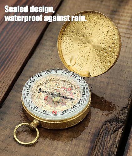Image of Compass, Compass for Directions, Direction Survival for Hiking Hunting Outdoor Military Navigation Tool