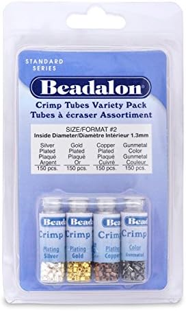 Beadalon Crimp Tubes VP Size 2 600pc