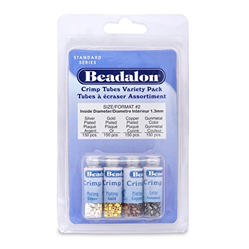 Beadalon Crimp Tubes VP Size 2 600pc