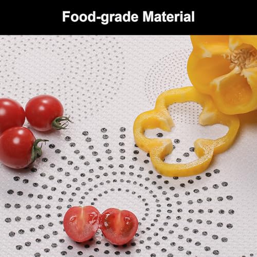 Image of Cooyes Shelf and Drawer Liner for Kitchen Cabinets - Non-Adhesive, Waterproof, Non-Slip Cabinet Liners for Scratch Protection, Desk, Refrigerator, Shelves, Drawers with Modern Pattern