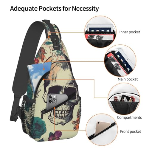 Bolso cruzado pequeño tipo sling para senderismo miniatura 4