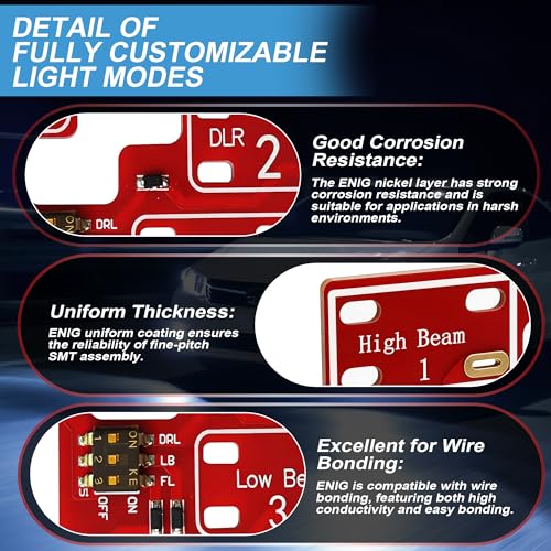 Luces LED personalizables para Silverado Sierra 2003-2007 miniatura 3