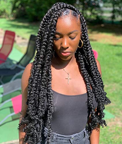Pre Stretched Braiding Hair (34 Inch, 1B)