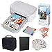 HP Sprocket Studio Plus 4x6” (10.2x15.2 cm) Wireless Instant Photo Printer Wi-Fi, Dye Sublimation, Color Pictures - Bundle: Printer, Photo Album, Markers, Photo Paper, and Stickers.