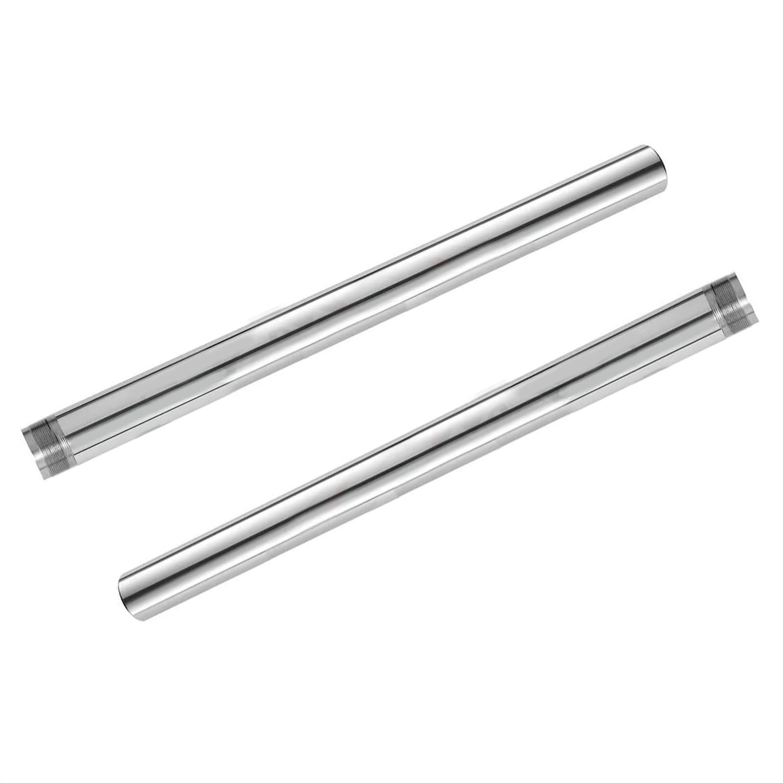 Woodey One Color Front Fork Tubes Inner Pipes Silver Pair For Yamaha Yzf-R6 2008 2009 2010 2011 2012 2013 2014 2015 13S-23110-00-00 13S-23120-00-00 41X525mm