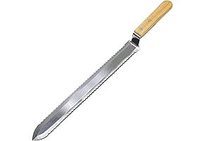 Stainless Steel Serrated Honey Knife Tool