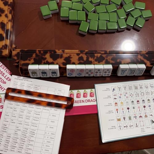 Lector de Línea para Mahjong 4 Piezas Color Marrón miniatura 4