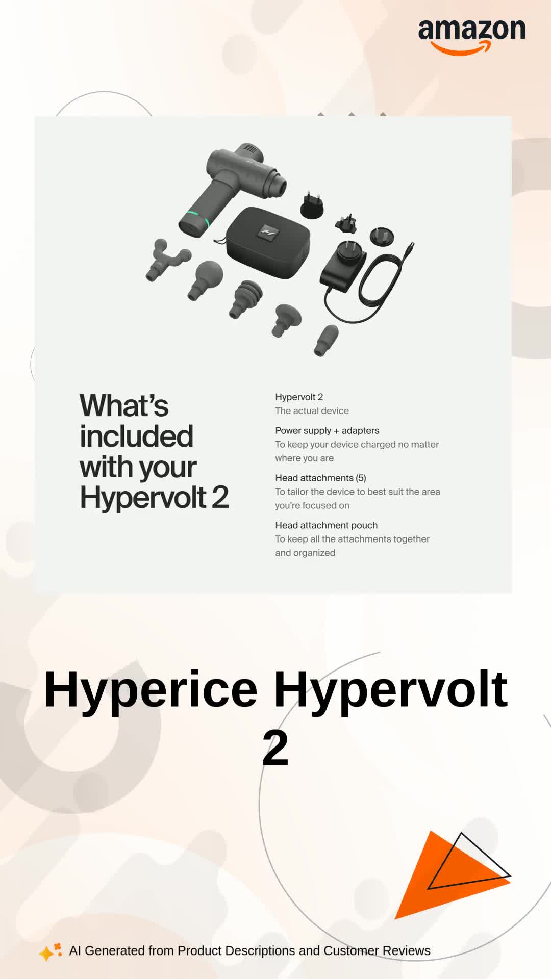 Hyperice Hypervolt 2 Portable Percussion Massager