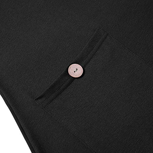 Bulotus Women's Tunics To Wear With Leggings Long Sleeve Cowl Neck Tunic Sweatshirts Lightweight Jersey Knit Comfy Easy Fit A-Line Casual Fall Sweater Fashion 2022 Asymmetrical Tops,X-Large #TOP4