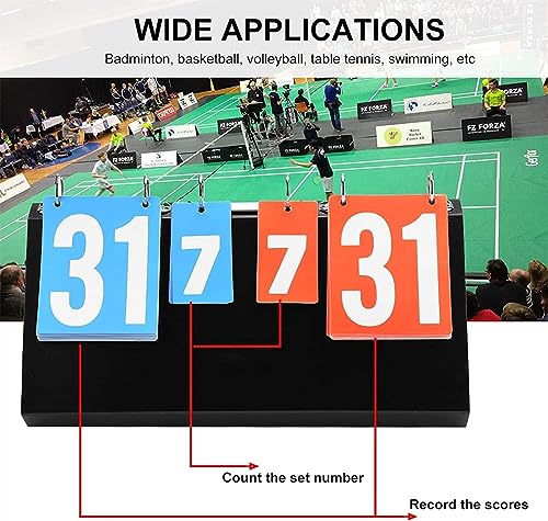 Marcador Deportivo Portátil 4 Dígitos para Varias Competencias miniatura 4