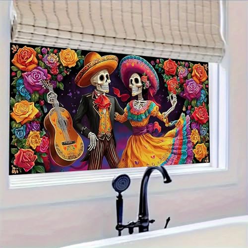 Película decorativa para ventana HOMETITUTE 39.37×17.71 pulgadas miniatura 5