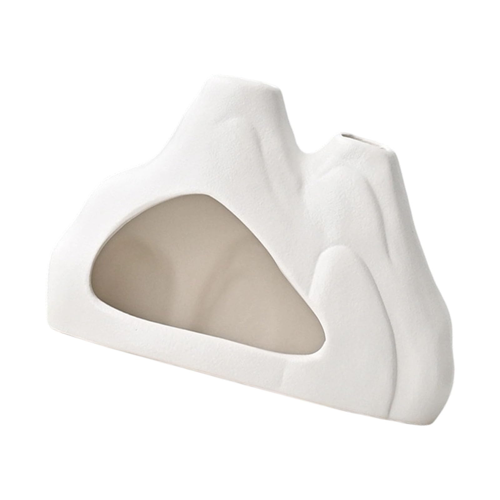 Nucelit Ceramic Vessel for Spiritual Wood and Plant Combustion Featuring Integrated Clinker Collector and Chimney Design for Relaxation Space Enhancement Calm Home Decor