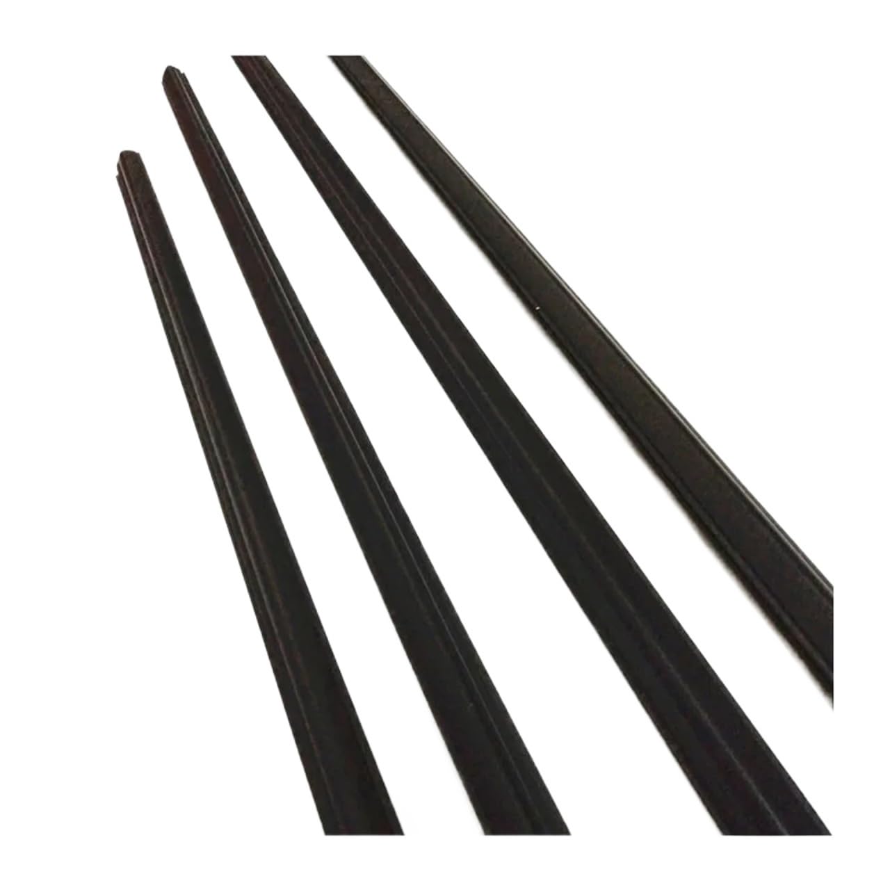 Iukmrt Black For Toyota For Corolla 2009 2010 2011 2012 Door Outside Window Weatherstrip Seal Belt Weather Strip Car Door Seal Protector(Black)