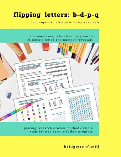 flipping letters b-d-p-q techniques to eliminate letter reversals