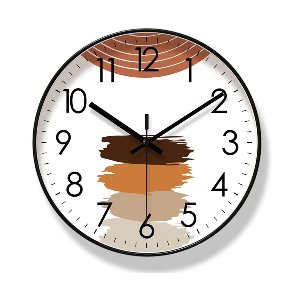 Orologio da parete Orologio da parete semplice for soggiorno, casa, hotel, soggiorno, silenzioso, orologio al quarzo, secondi Reloj De Pared(A)