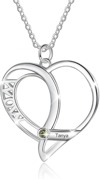 Amazon.com: Personalized Mom Necklace 