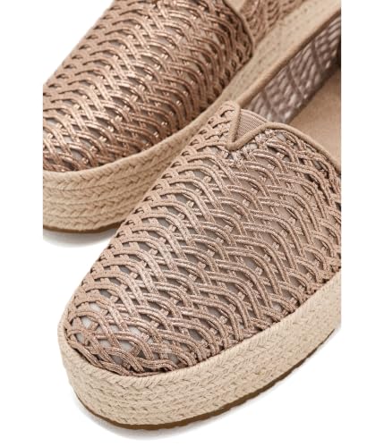 Image of TOMS Women's Valencia Platform Espadrille, Textile Upper, OrthoLite Insole