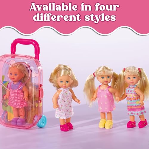 Image of Evi's Trolley Set| Picnic Ready Evi| Vibrant Evi Inside Trolley| Joyful Pretend Play Set| Engaging & Travel-Friendly Set| Ideal Doll Set for Girls (Picnic Ready Evi)