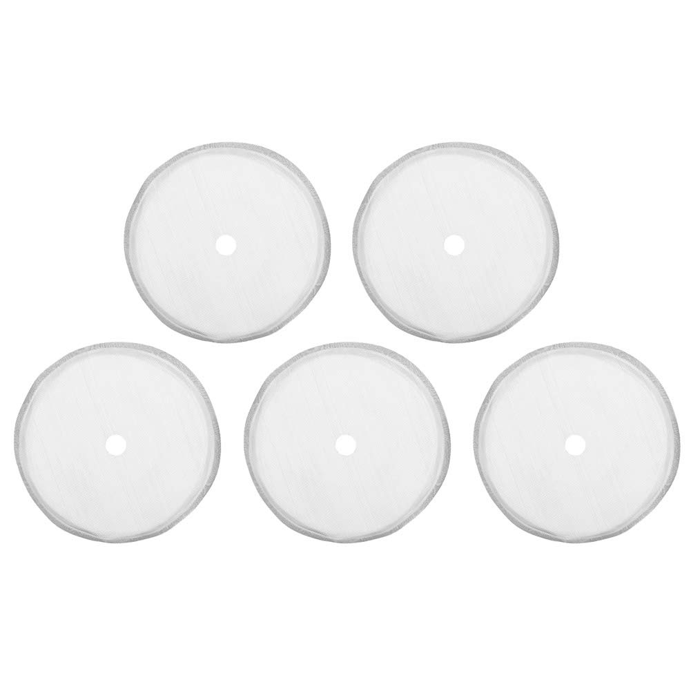 Filtre Cafetière À Piston, filtre de remplacement de presse française, Lot de 5 filtres à mailles réutilisables filtres de rechange en acier inoxydable 80 mesh pour cafetière à piston 350 ml