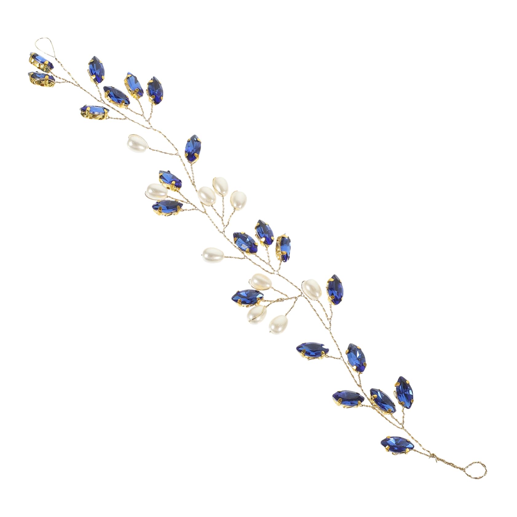 HAPINARY pasadores de diamantes de imitación Tiara cintas para el pelo diadema de pelo accesorios para el cabello para la novia accesorios para el cabello de boda para novias pedrería