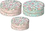 honey punch floral romper Cajas de sombreros nido GM., decoración interior. Marca: Punch Studio