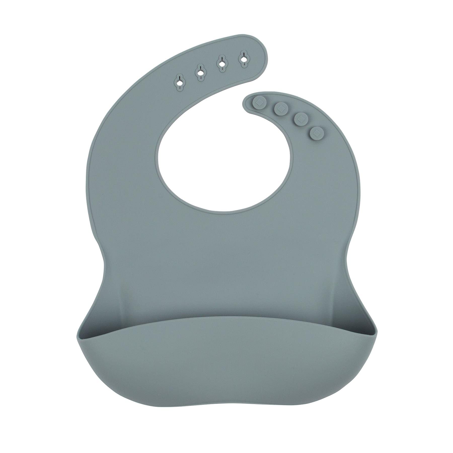 Tiny Dining Baby Bib - Tradewinds - Silicone Baby Weaning Bib Food Catcher Waterproof Toddler Bibs for Babies, Toddlers & Kids
