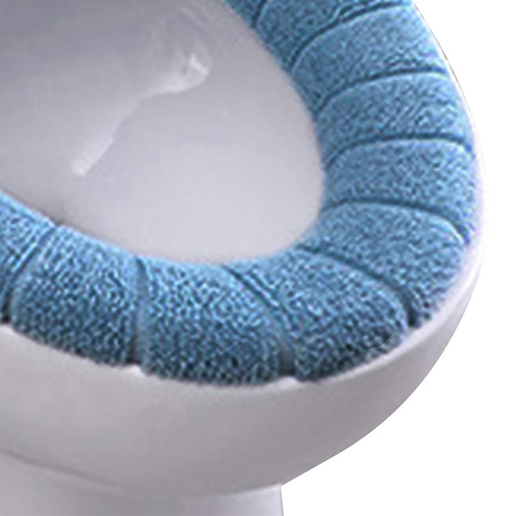 Housses D'abattants Wc Et De Réservoir Housse De Siège Toilette BTHEONE - Tissu Extensible, Lavable | Confort Froid, 3 Pièces Coloris Assortis Housse Toilette Lavable