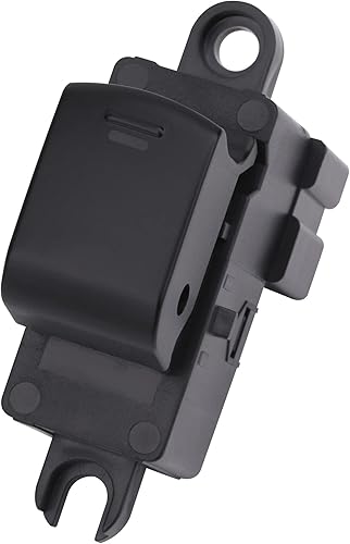 Interruptor de ventana eléctrica, botón de control de bloqueo de puerta, lado del pasajero delantero y trasero compatible con Nissan Frontier