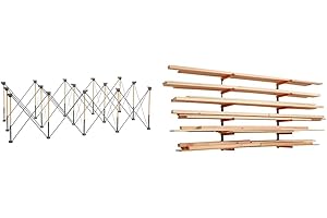 Centipede CK15S 30 inch Bora 6 Tier Wood Storage Rack