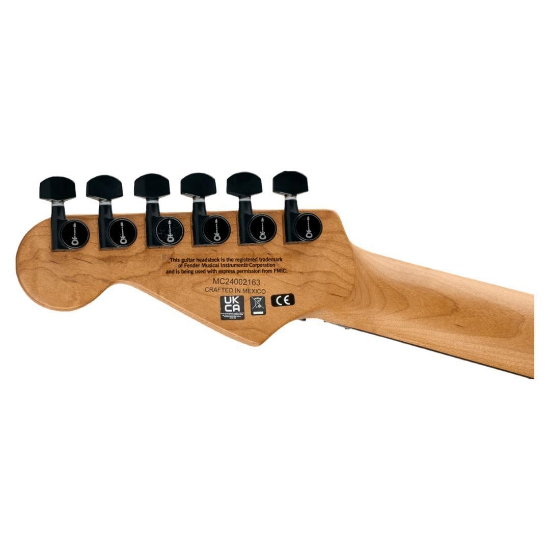 Amazon.com: Charvel Pro-Mod Plus SC1 HH FR Electric Guitar - Snow