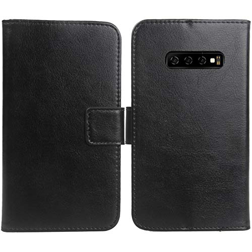 Mengtu Housse Coque pour YESTEL Note 10 Pro 6.41 PU Cuir Etui Leather Case Cover Flip Cas Couverture Protecteur Portefeuille Book Wallet (Noir)