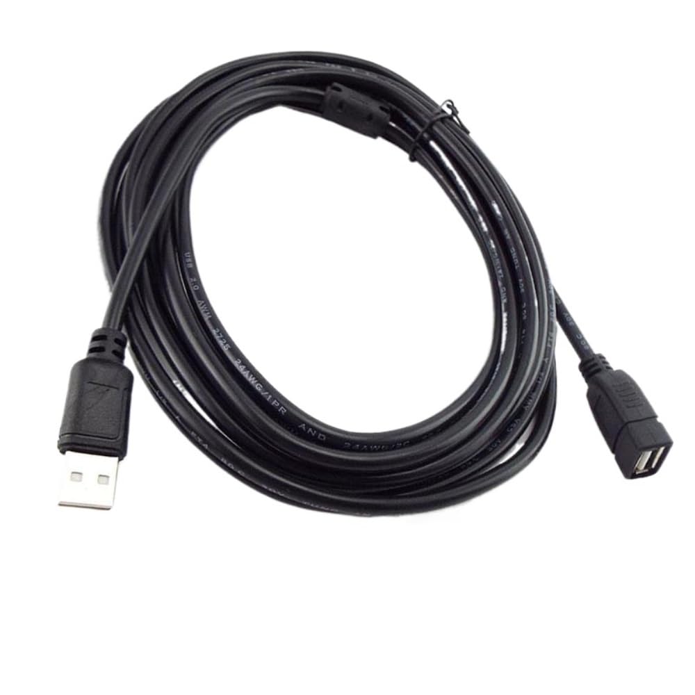 Cavo di prolunga USB 2.0 Maschio a Femmina da 1,5 M 5 M 10 M Cavo di prolunga A/F Fai da Te Linea di Estensione Dati velocità Filo for Tastiera Portatile PC(10 Meter)