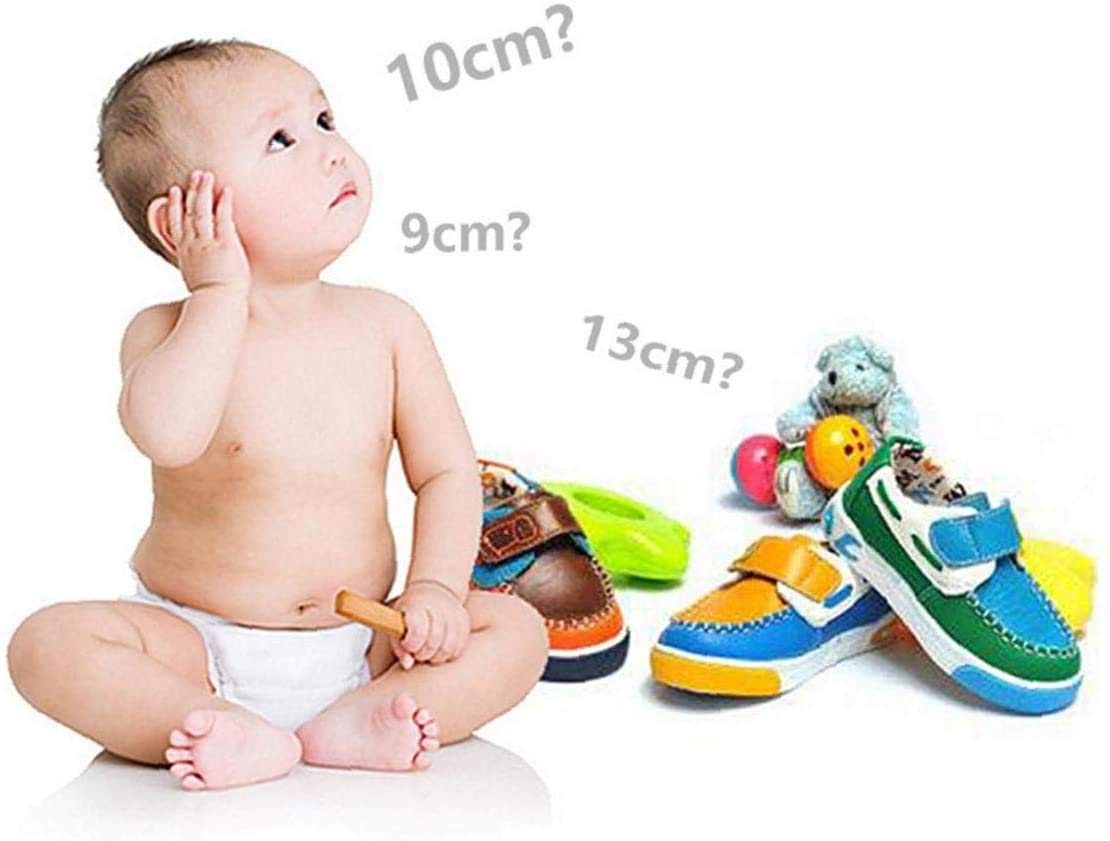 Tangyuan 2 pièces d'instrument de mesure de pied pointure de 6 à 47, instrument de mesure de chaussure adulte pour enfants confirme la taille